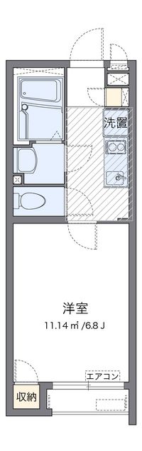 クレイノドゥマンＡ館 間取り図