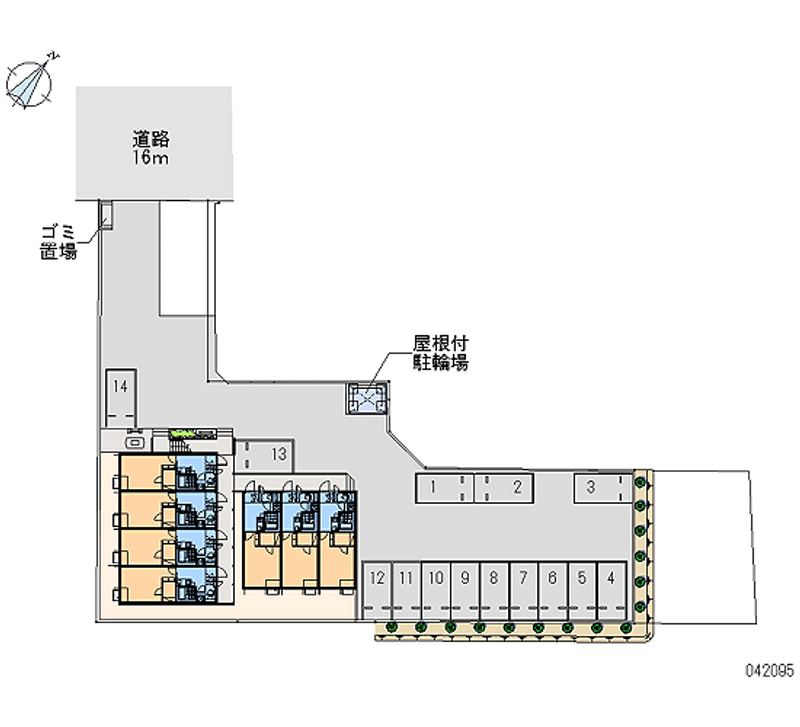 レオネクスト羽黒 月極駐車場