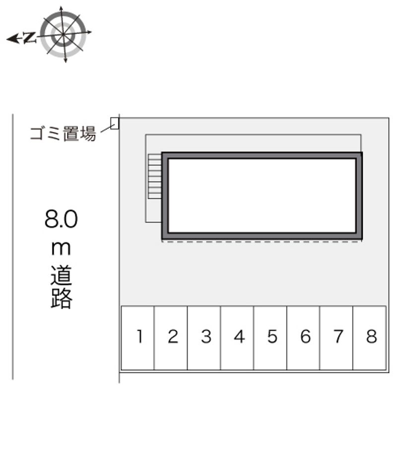 レオパレススマイル 駐車場