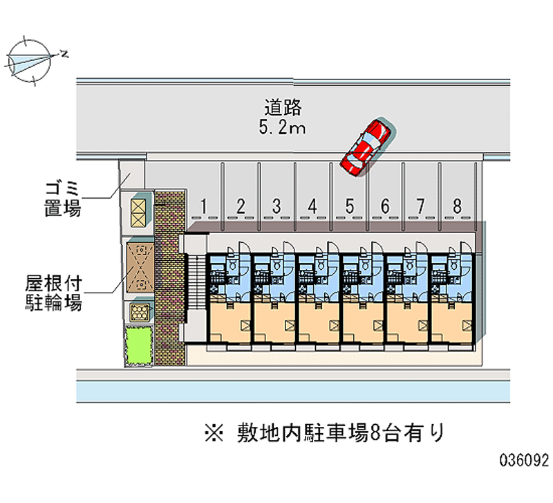 レオパレステラ 月極駐車場