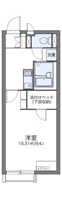 レオネクスト鳶尾Ⅱ 間取り図