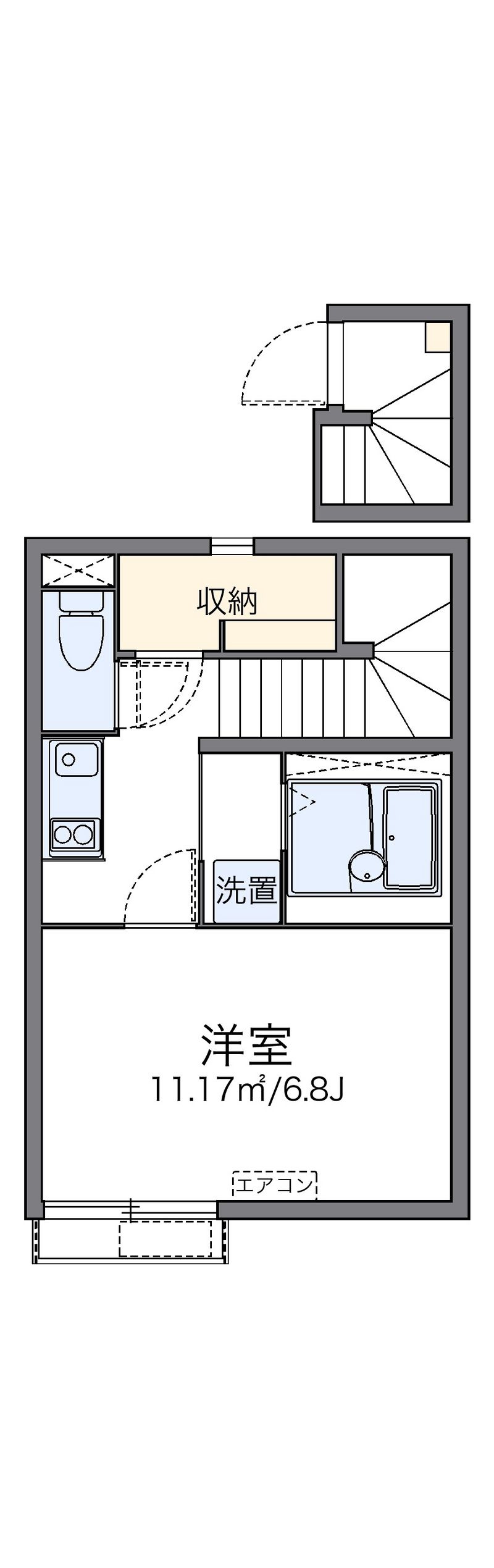 レオネクストＲＩＶＥ　ＭⅢ 間取図