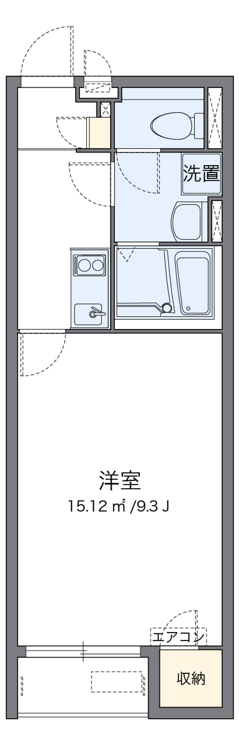 クレイノレジデンス木下 間取り