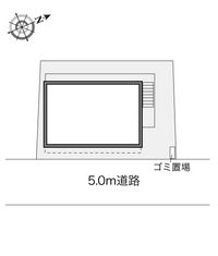 レオパレスエムズ羽田 配置図
