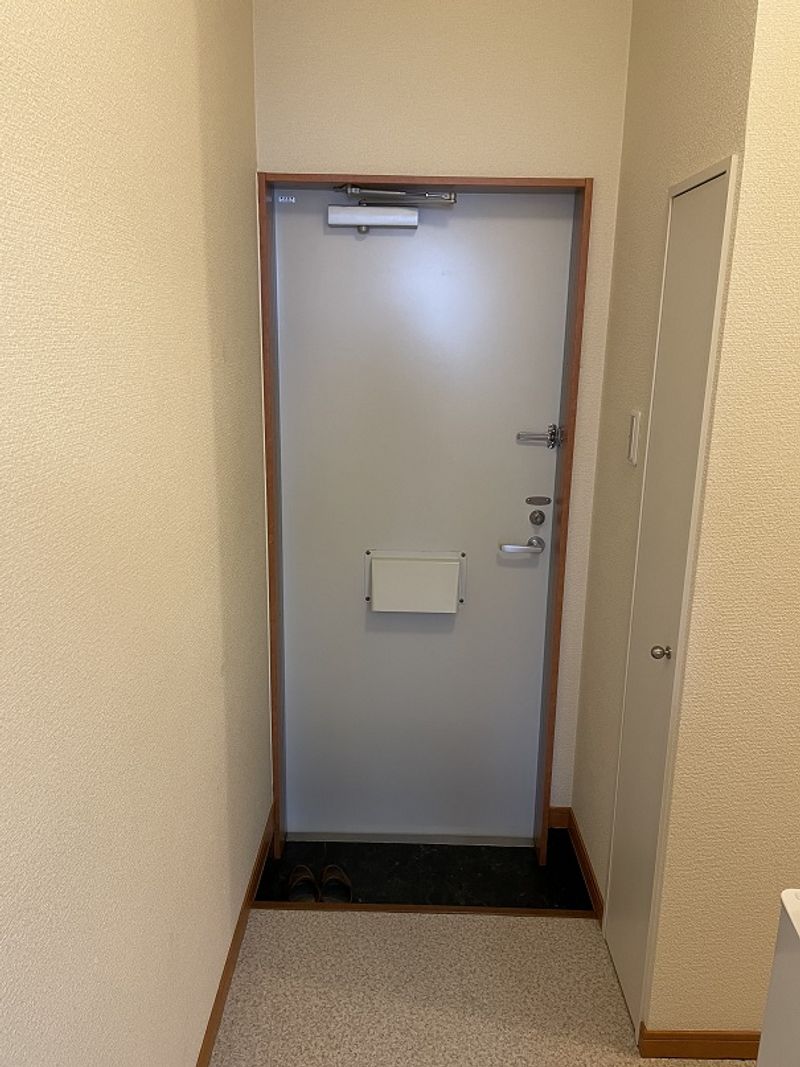 レオパレスメムロ 玄関