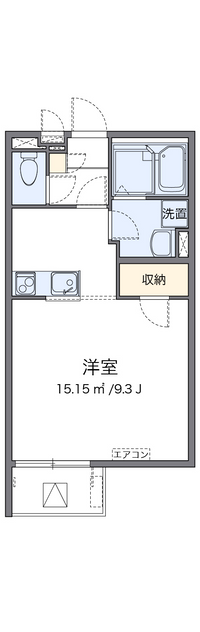 クレイノＲｉｖｅｒ　ｃｉｔｙ 間取り図