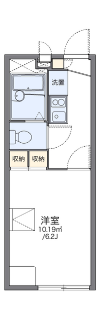 レオパレスＰｅｒｌｅ 間取り図