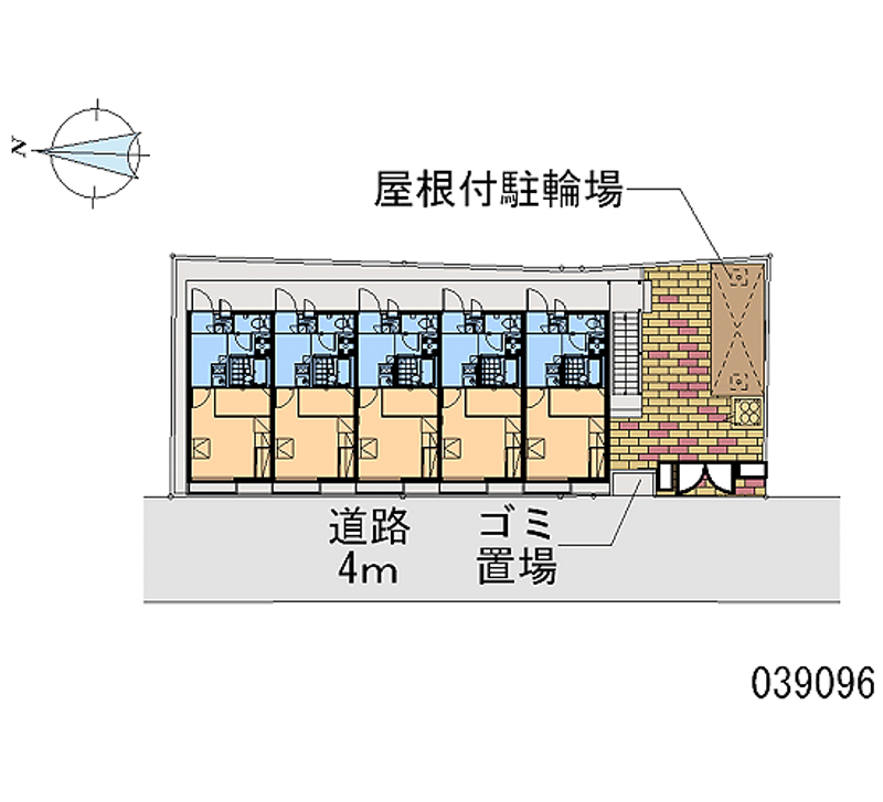 レオパレスヤエ 区画図