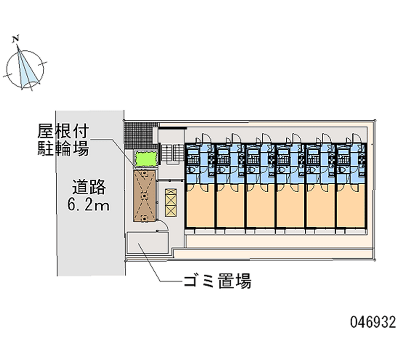 レオパレスカリン 区画図