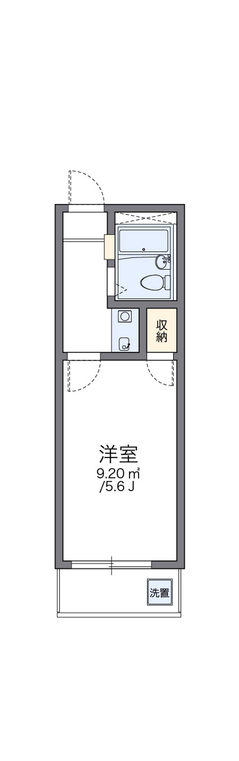 レオパレス５＆５ 間取図