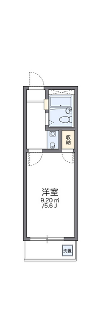 レオパレス５＆５ 間取り図