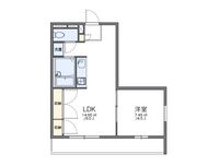レオパレスＳａｓｈｉｄａ 間取り図