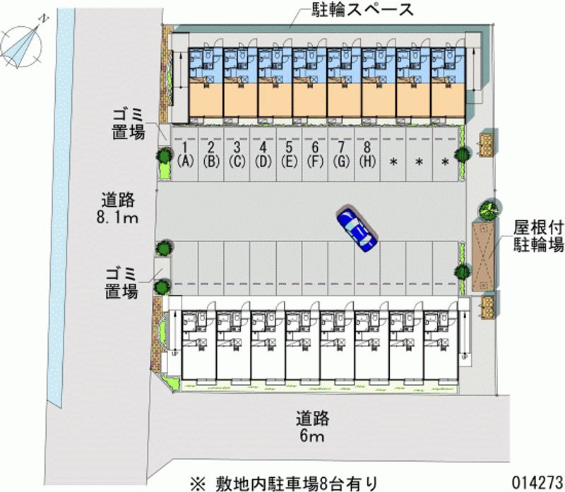 14273 Monthly parking lot