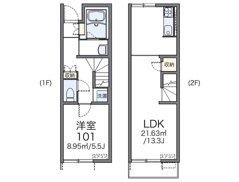 レオネクストセイ　カパール 間取図