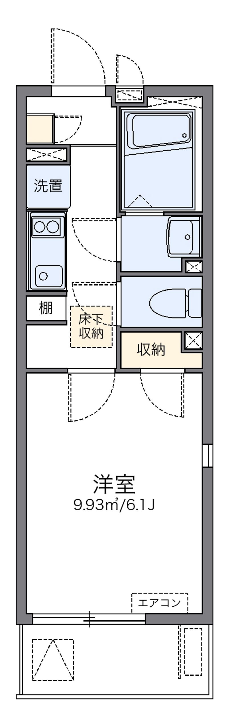 レオネクストサタケハイム 間取図