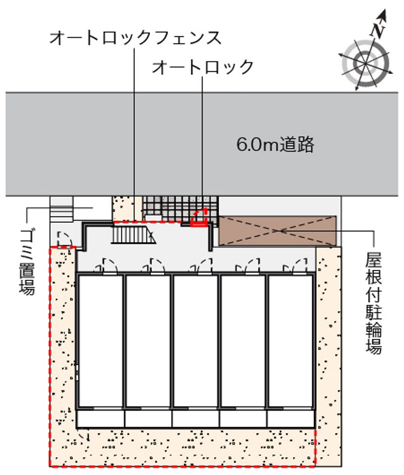 クレイノシャンス 配置図