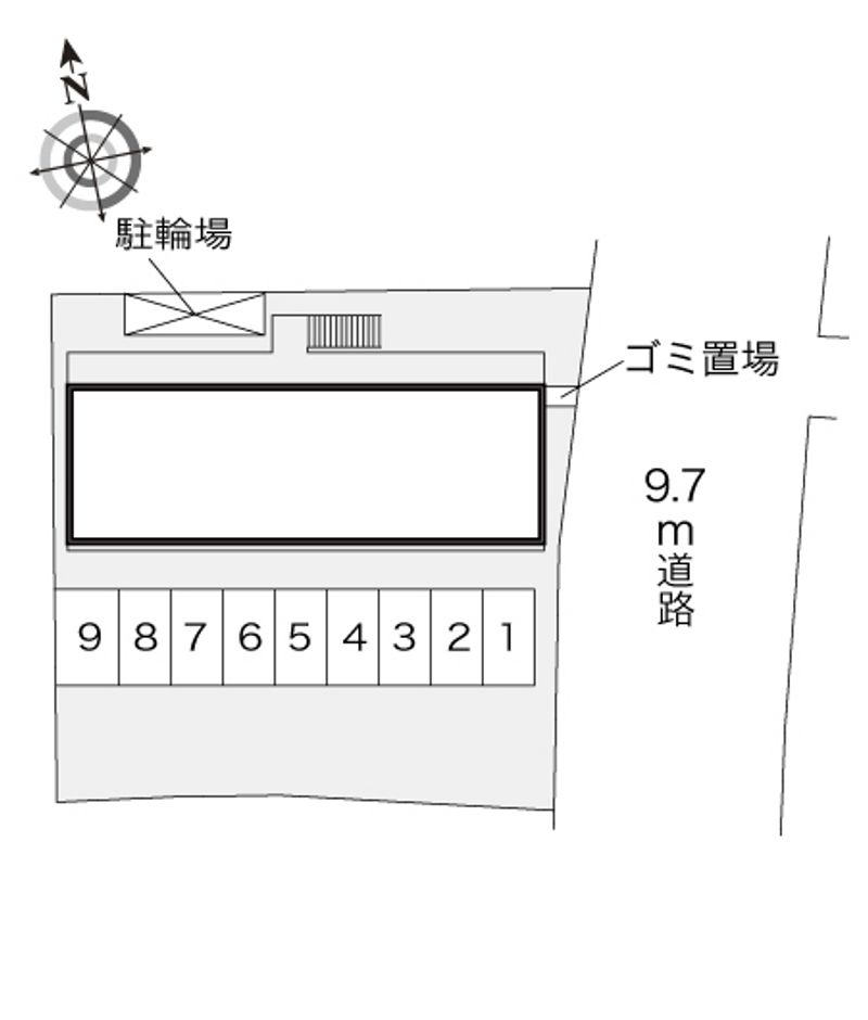 レオパレス祥 配置図