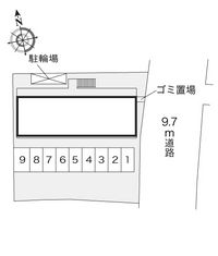 レオパレス祥 配置図