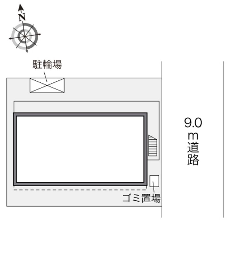 レオパレスＴ＆Ｓ　Ⅱ 配置図