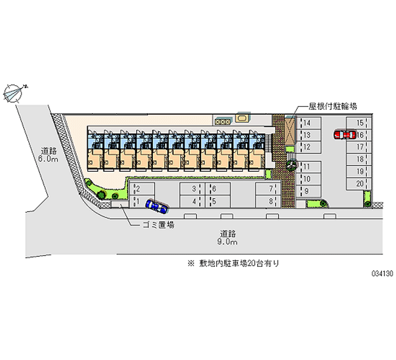 34130月租停車場