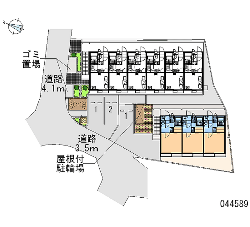 レオパレスエンブレム 区画図