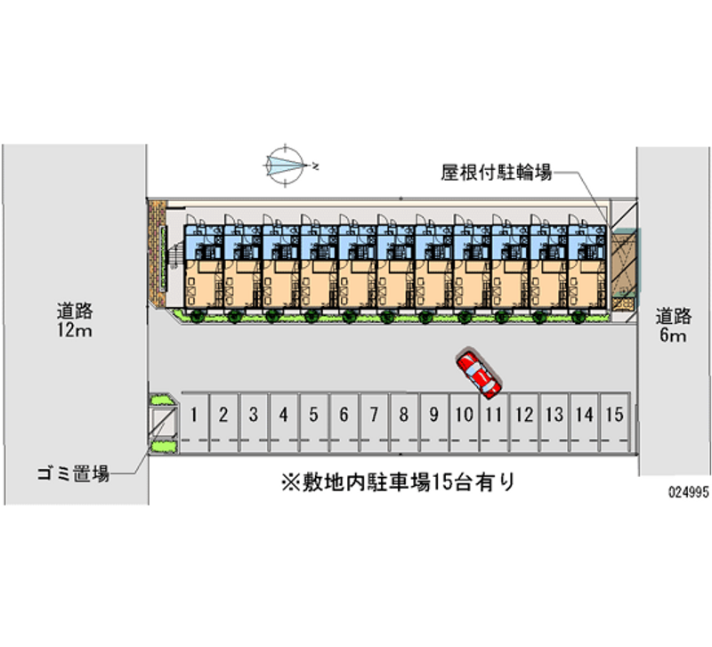 24995月租停车场