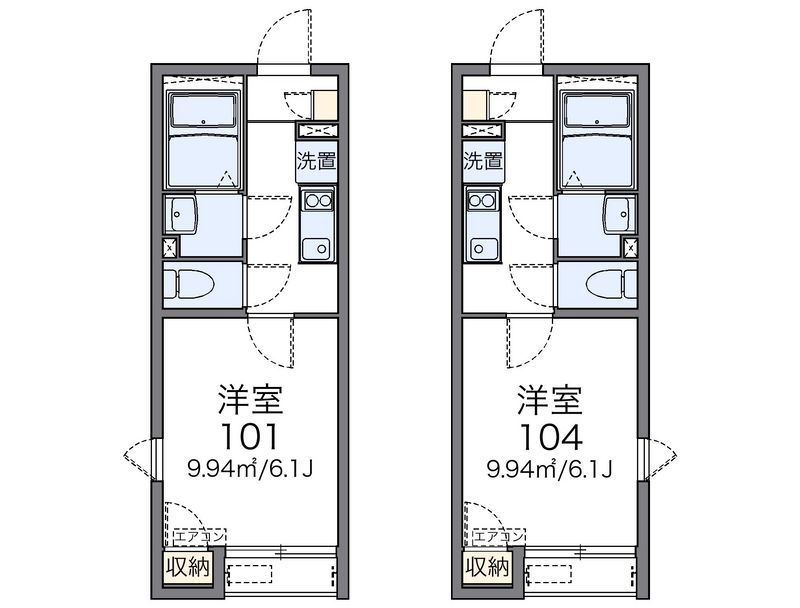 レオネクストファルコン２１ 間取図