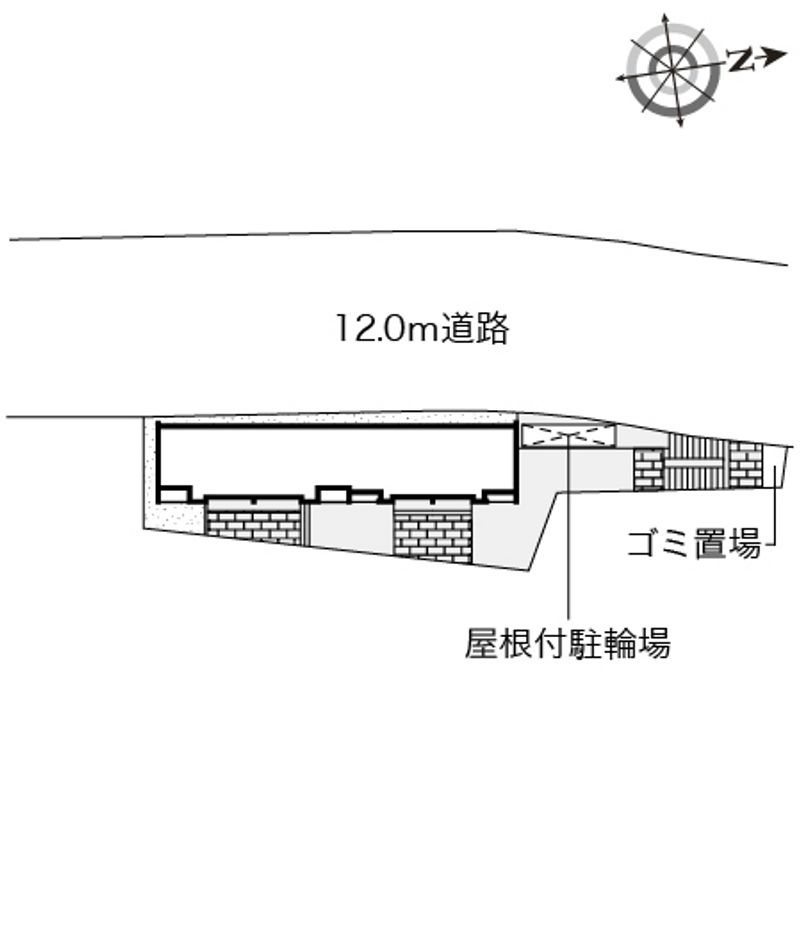 クレイノメゾンドソレイユ 配置図