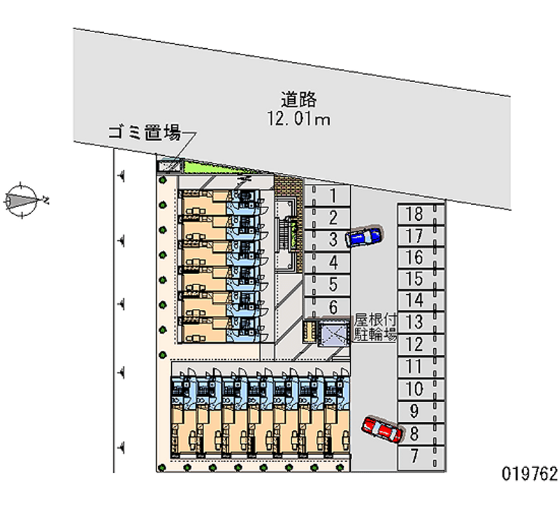 レオパレスアマルフィ 月極駐車場