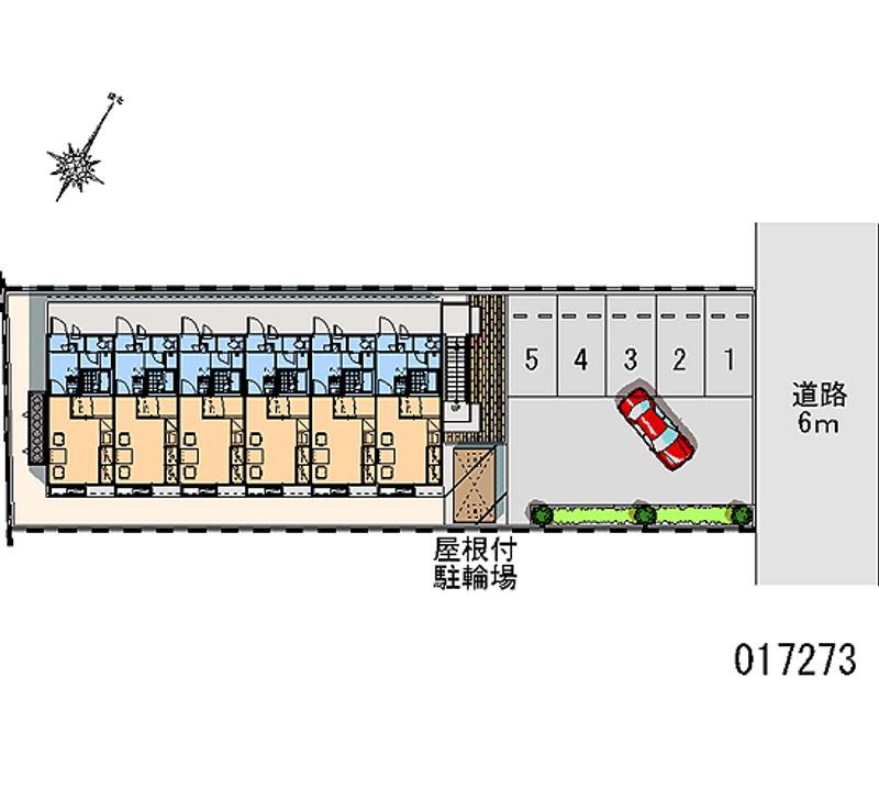 レオパレスセルシオ 月極駐車場