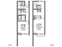 レオネクストＡＢＥ 間取り図