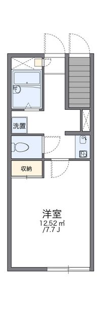 レオパレス平窪Ⅱ 間取り図