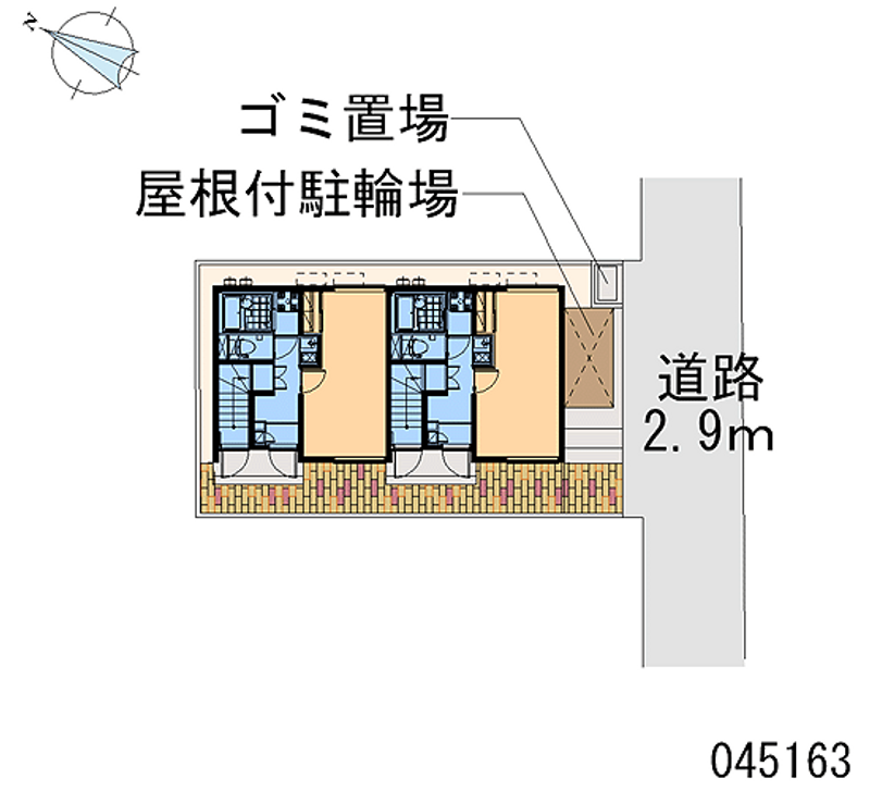 レオネクスト三宮 区画図