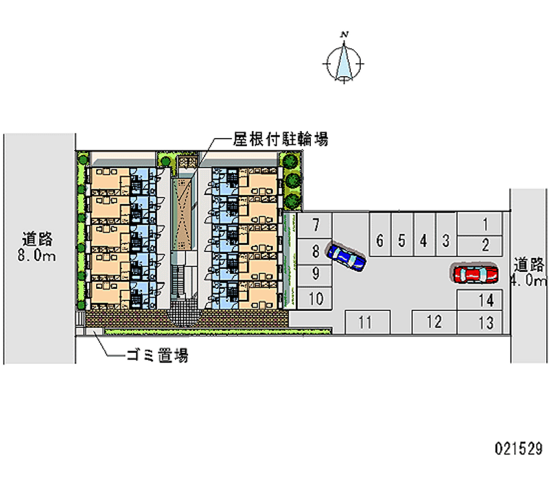 21529月租停車場