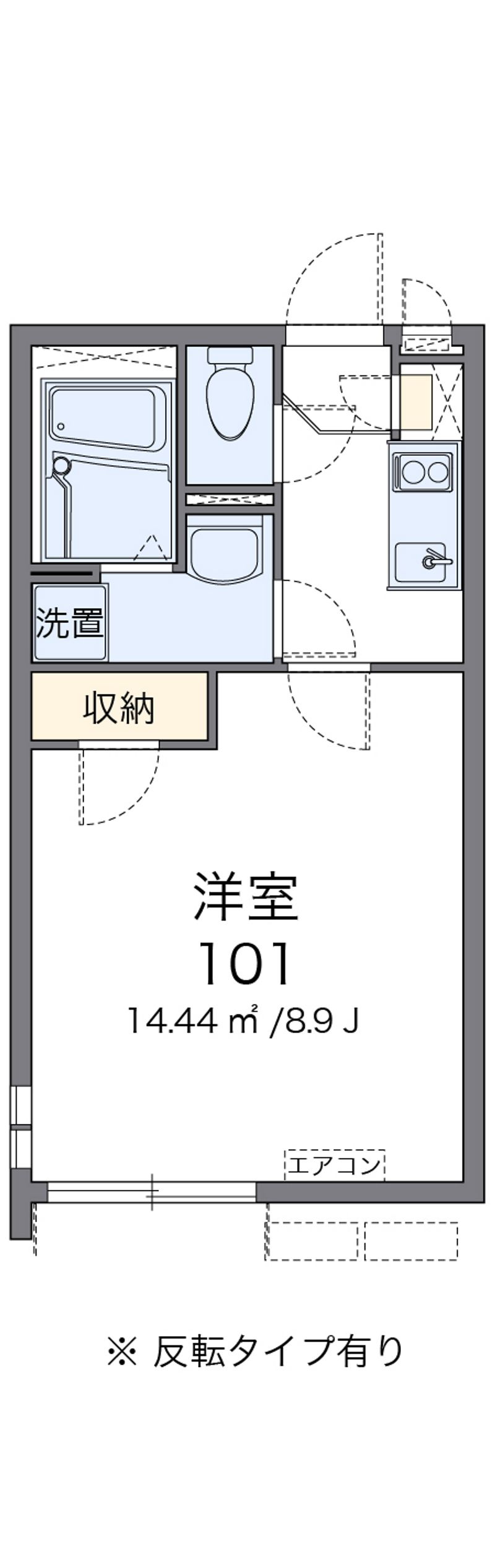 クレイノＢＲＯＯＫⅡ 間取り