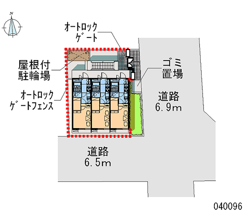 レオパレスポラリス 区画図