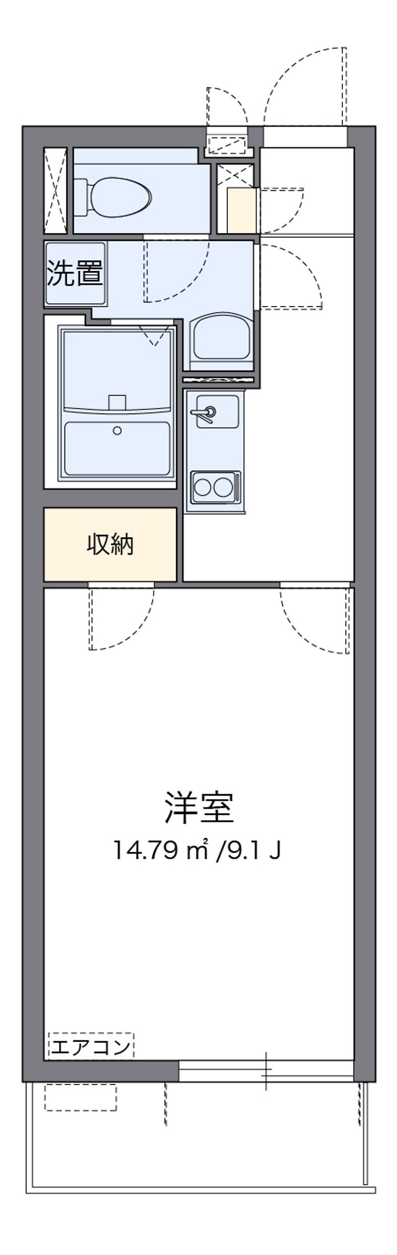 クレイノアーバン　大宮 間取り