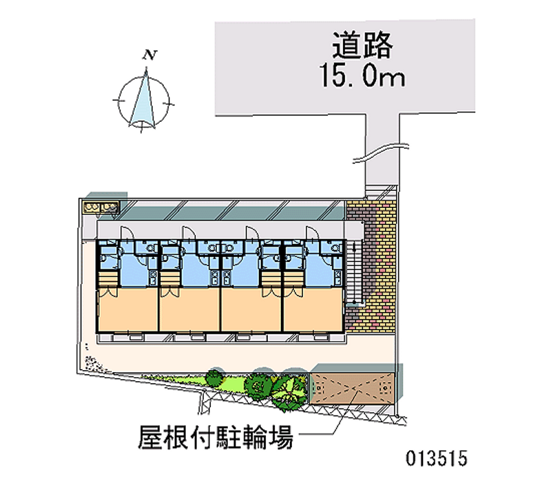 レオパレスみらい 区画図