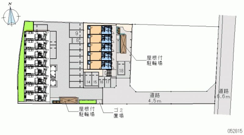 52815 Monthly parking lot