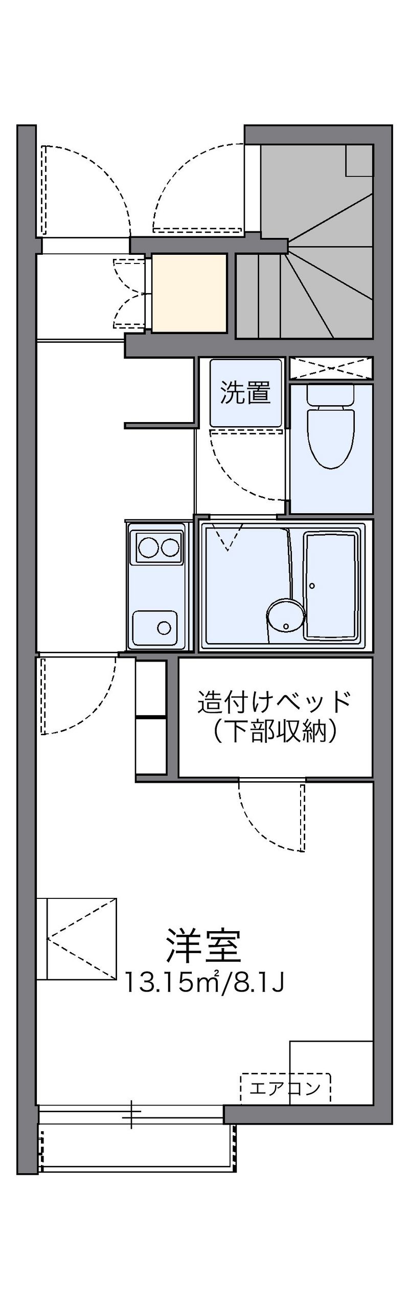 レオネクストウェリナ 間取図