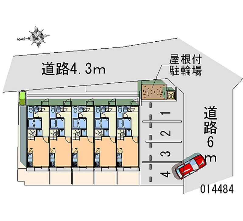 レオパレス武蔵野 月極駐車場