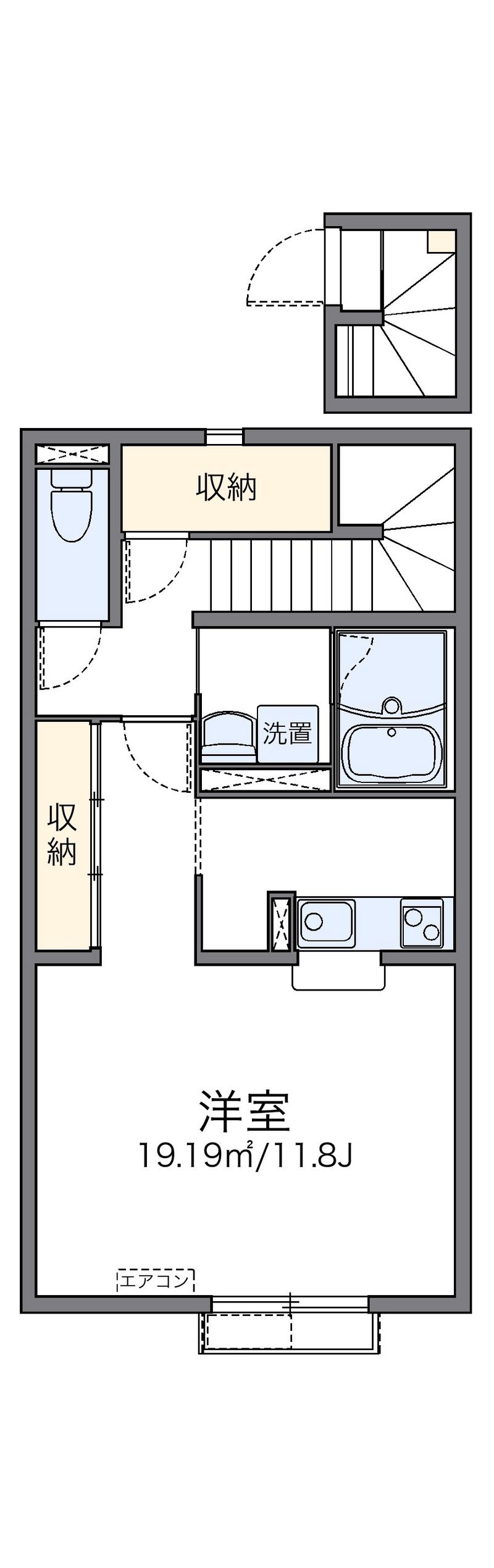 レオネクストフジハイム 間取図