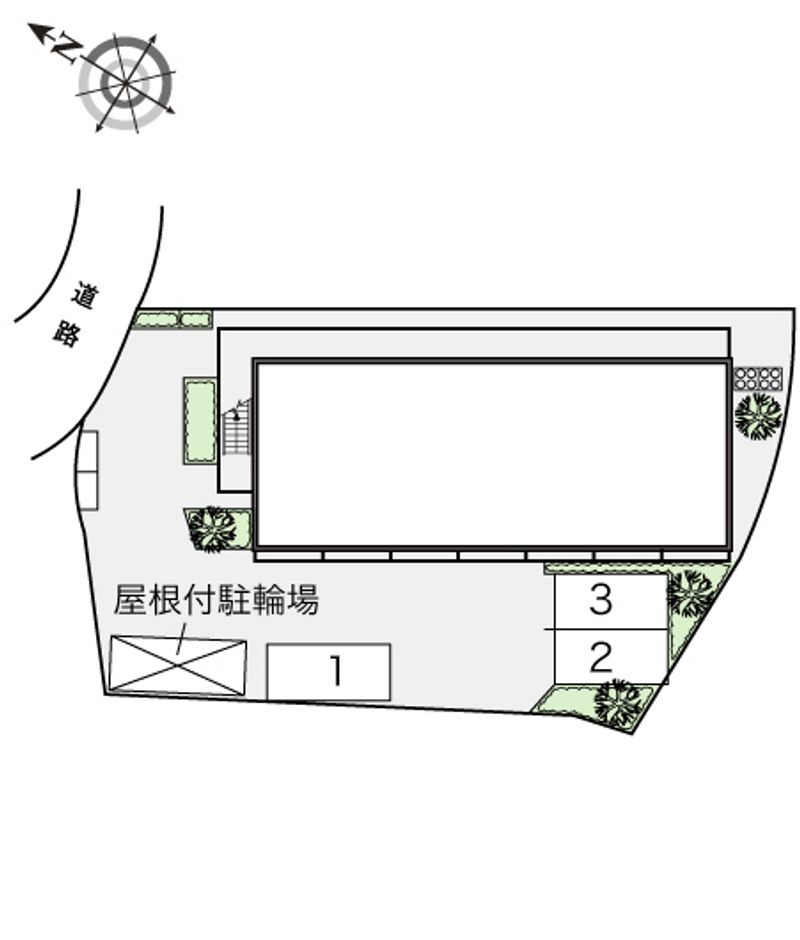 レオパレスパインヒル 配置図