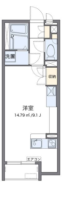 ミランダエクレール沖代 間取り図