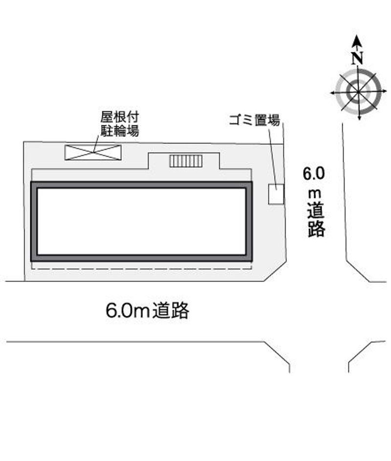 レオパレスウィスタリアⅡ 配置図