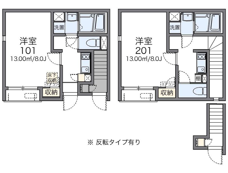 レオネクスト弁天 間取図