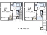 レオネクスト弁天 間取り図