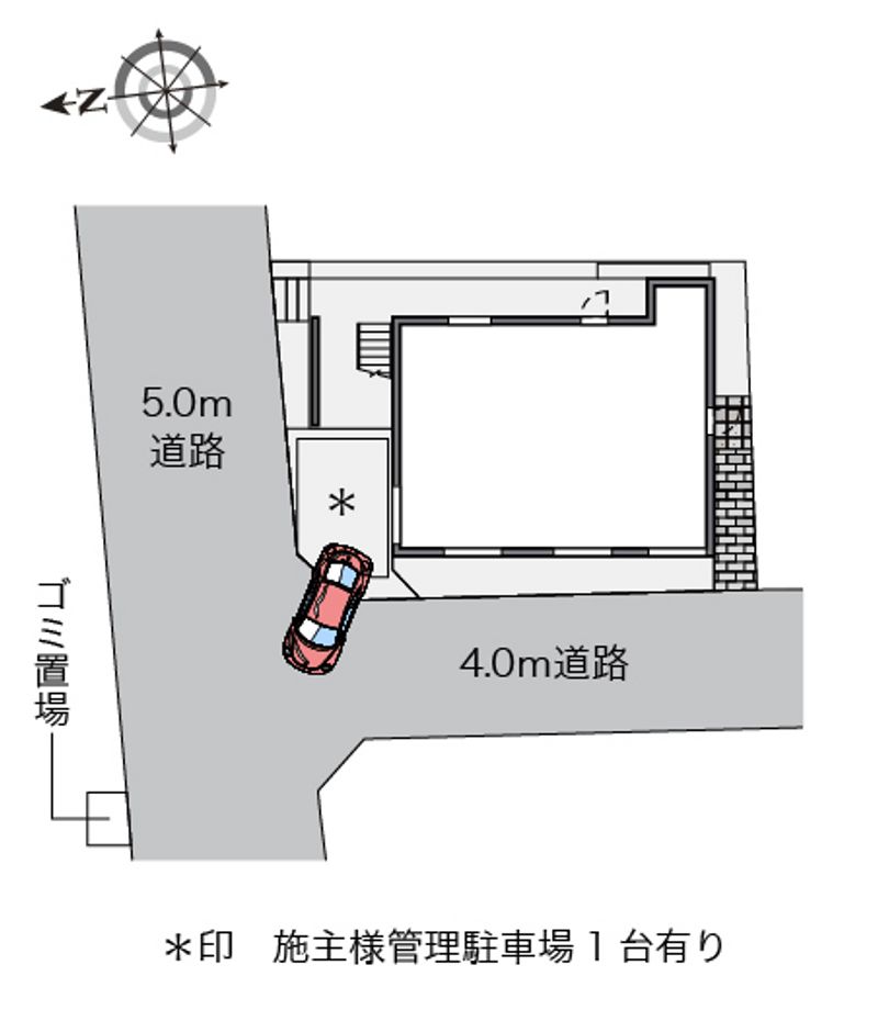 クレイノＩＮＯＵＥ 配置図