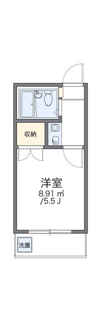 レオパレス蒲田 間取り図