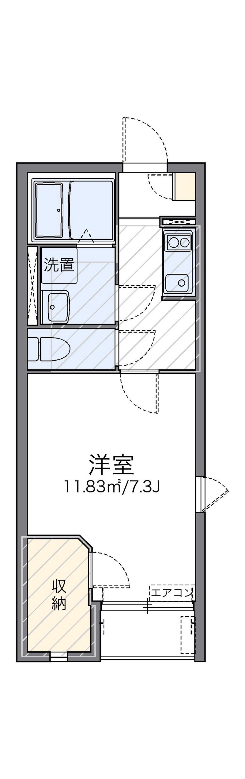 LEONEXT Koganeya Floor plan